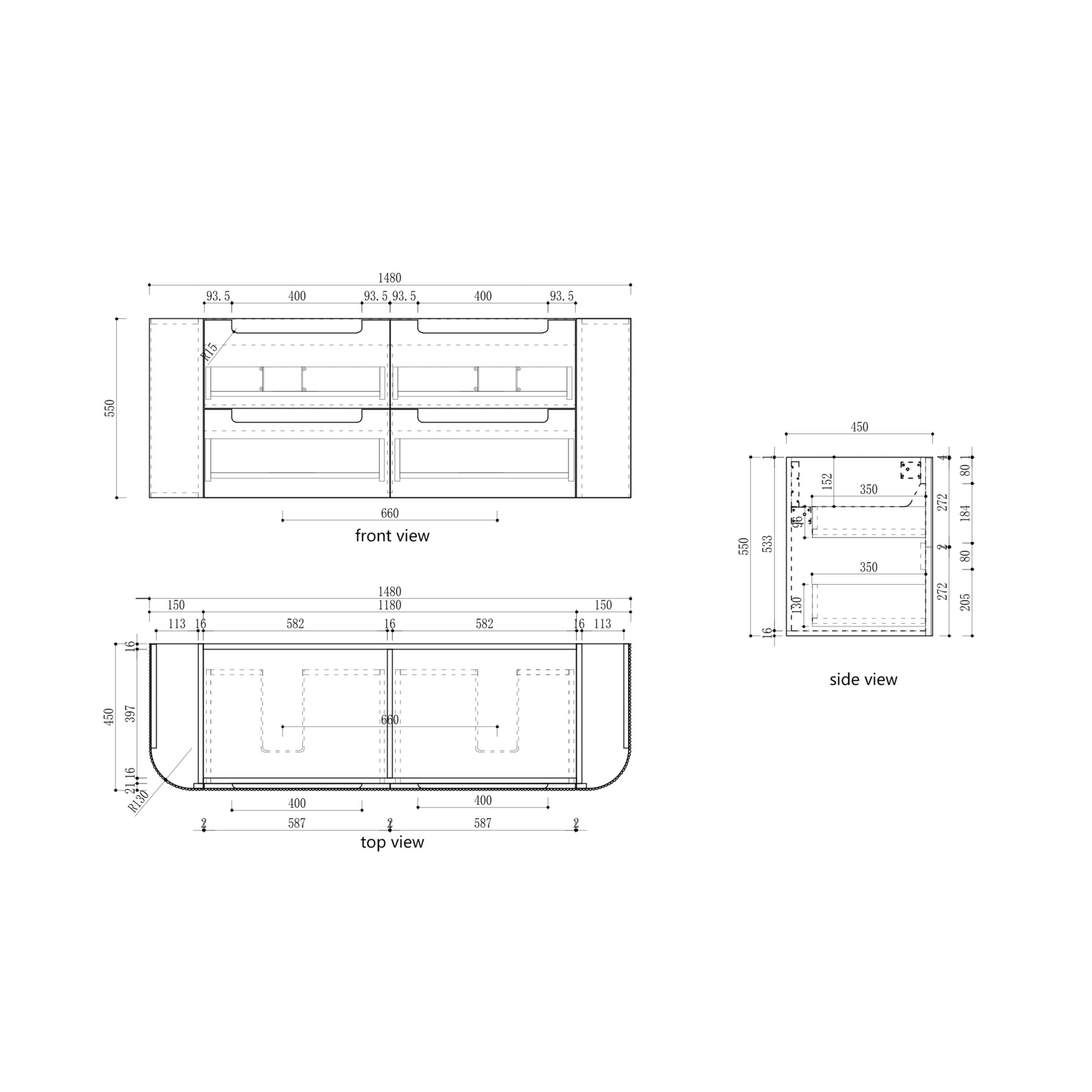 Varcelli Tier Wall Hung Vanity