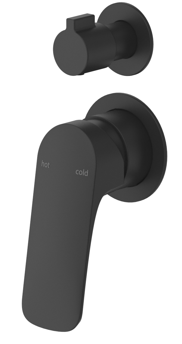 Kaza Shower Mixer Diverter - 2P - TRIM KIT ONLY - Neche Interiors