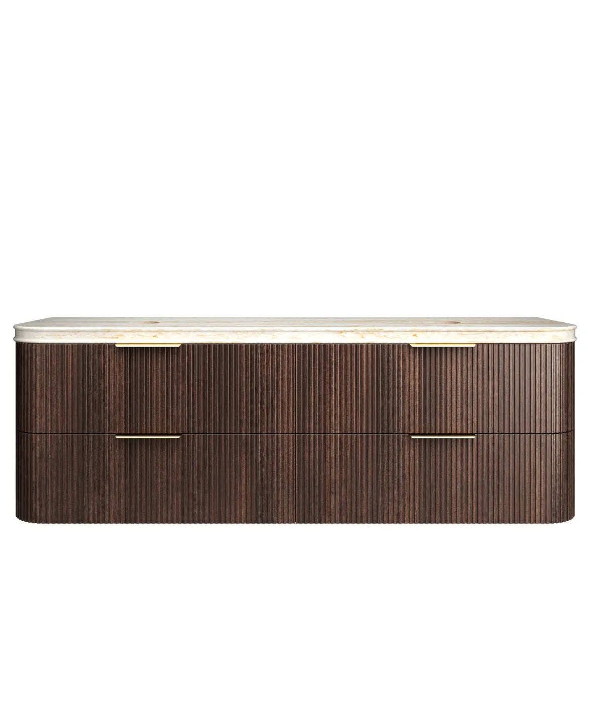 Havana Sable Walnut Wall Hung Vanity