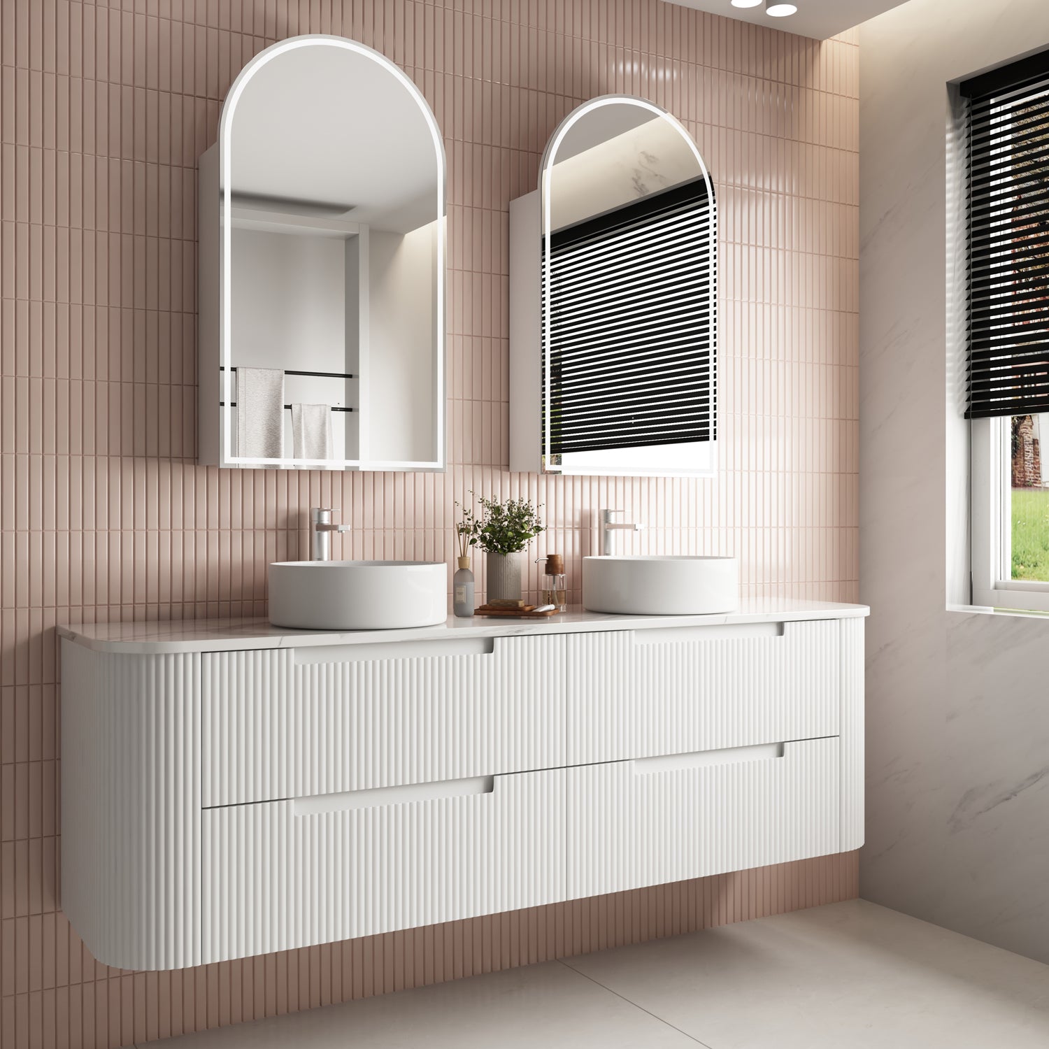 Curva Wall Hung Vanity