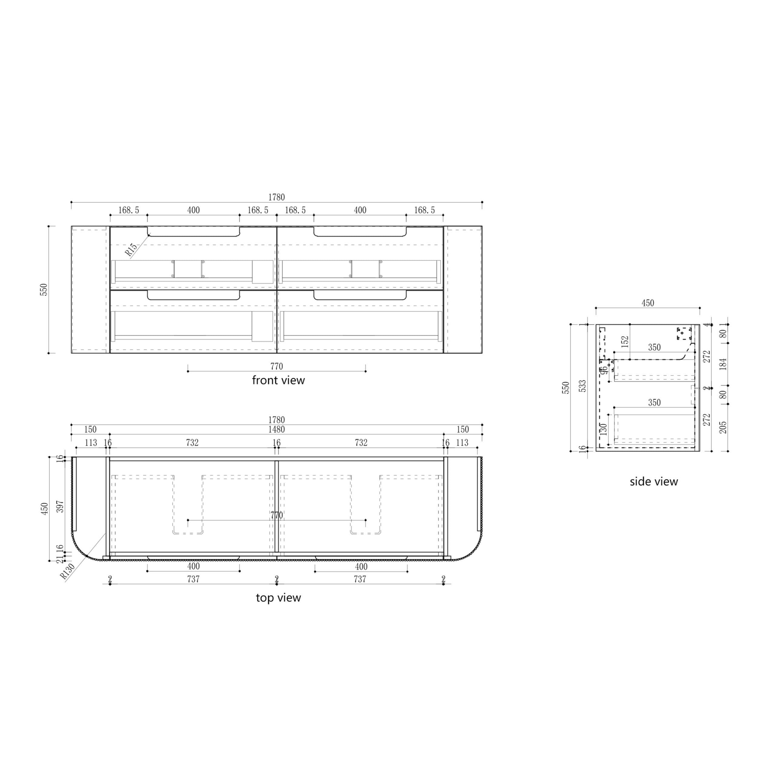 Varcelli Tier Wall Hung Vanity