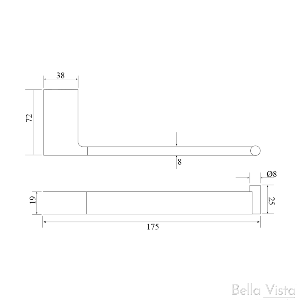 Milos Toilet Paper Holder - Neche Interiors