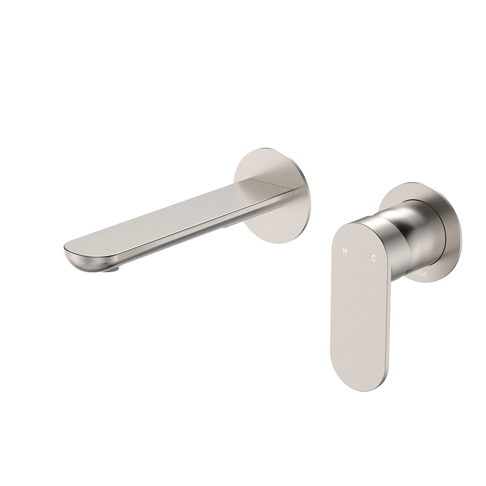Empire Slim Wall Basin Mixer Separated Backplate