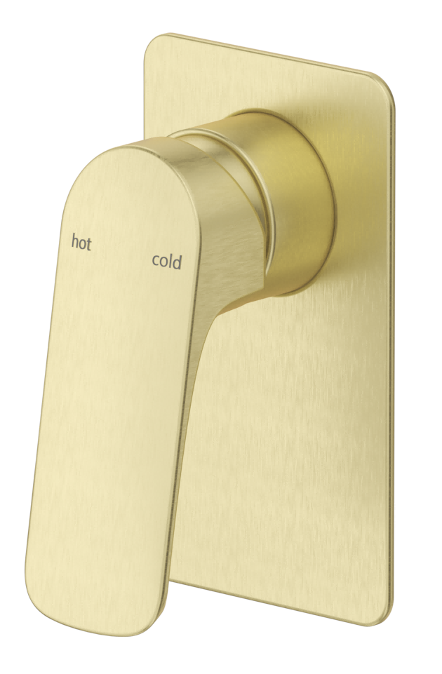 Kaza Shower Mixer - Square Plate - TRIM KIT ONLY - Neche Interiors