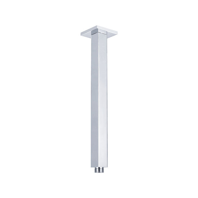 Square Chrome Ceiling Dropper