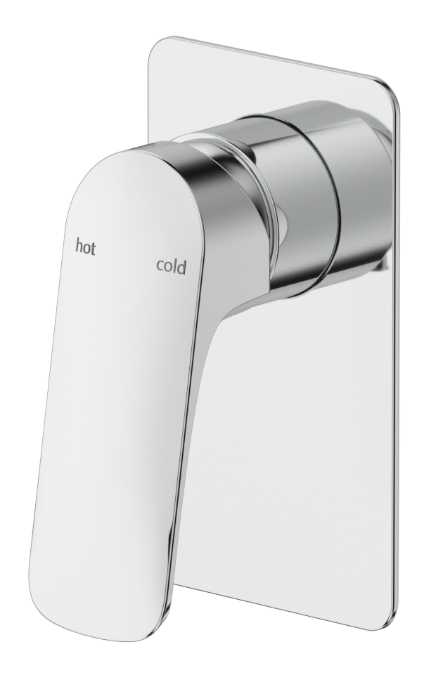 Kaza Shower Mixer - Square Plate - TRIM KIT ONLY - Neche Interiors