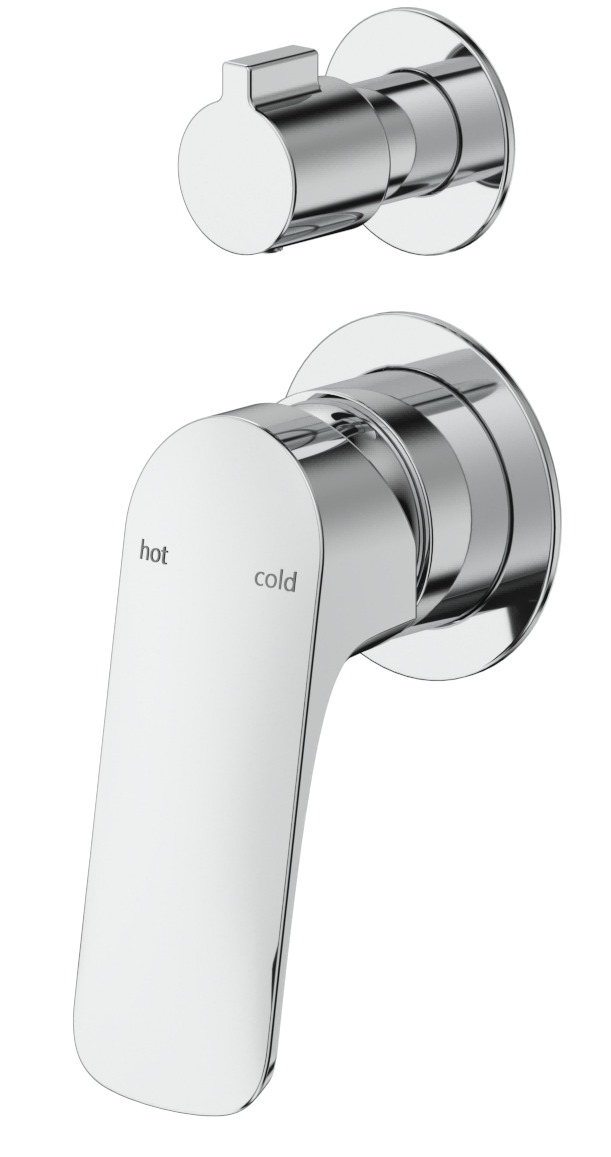 Kaza Shower Mixer Diverter - 2P - TRIM KIT ONLY - Neche Interiors