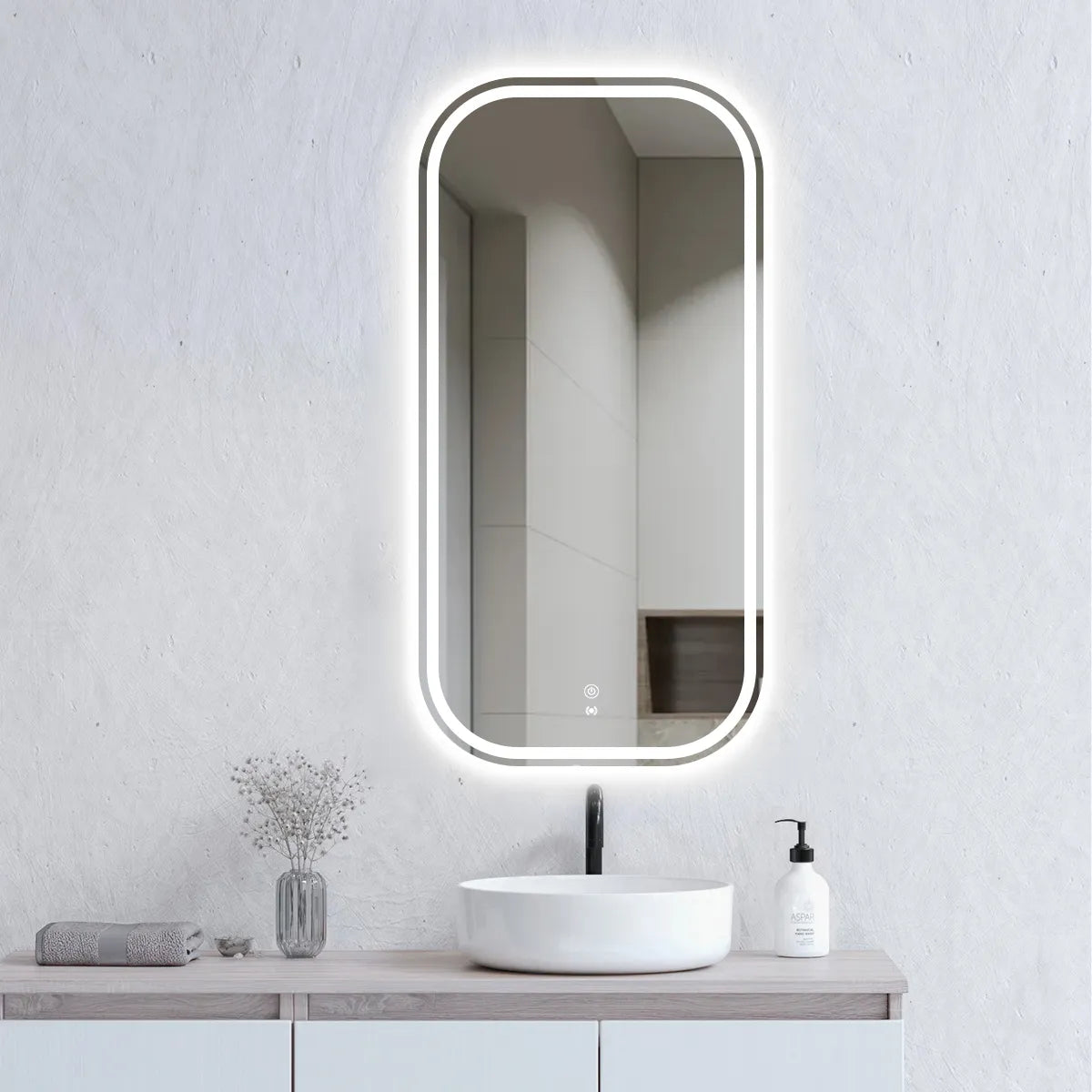 Newport LED Frameless Mirror