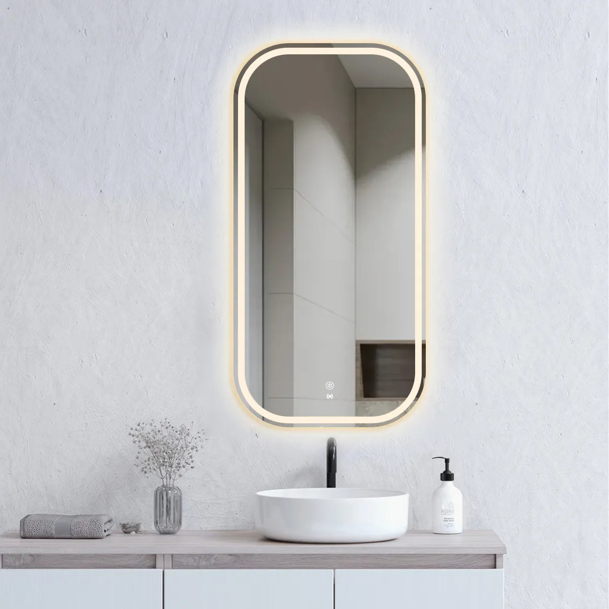 Newport LED Frameless Mirror