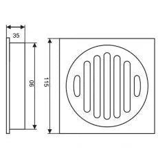 Smart Tile Insert Floor Waste