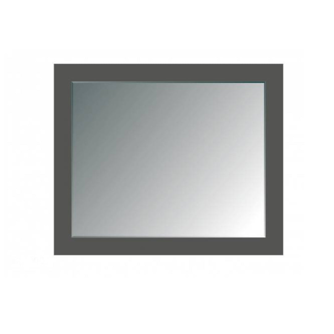 Black Framed Wall Hung Mirror