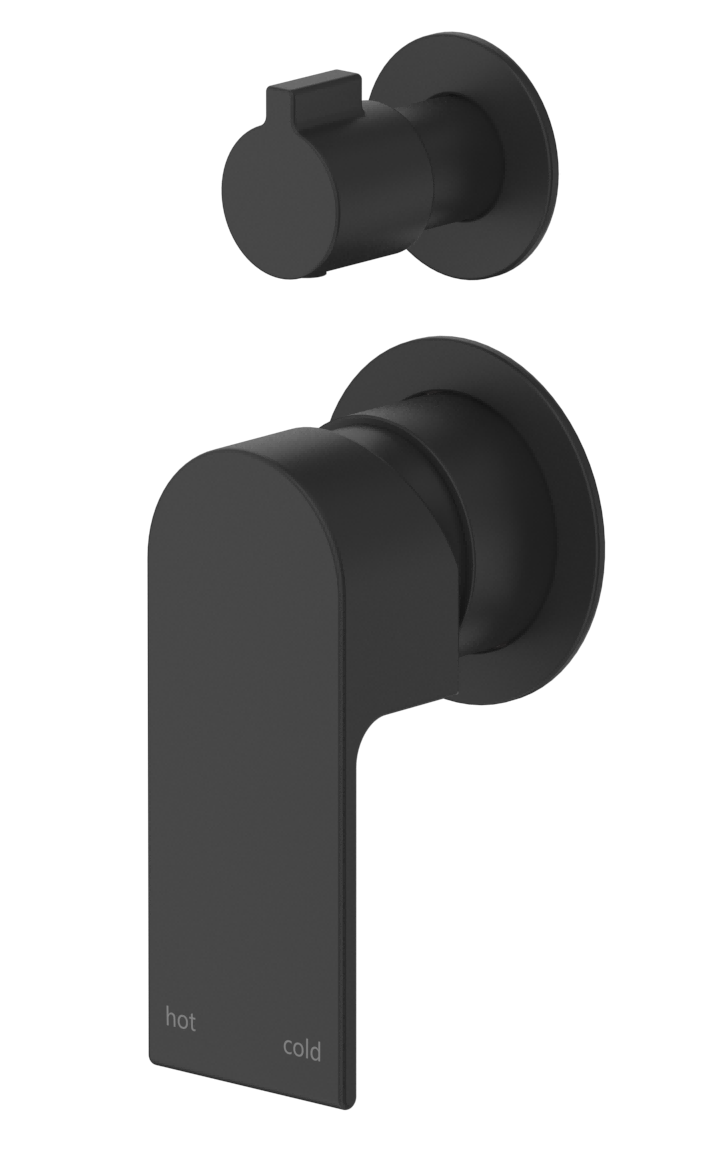 Eleniko Shower Mixer Diverter - 2P - TRIM KIT ONLY - Neche Interiors