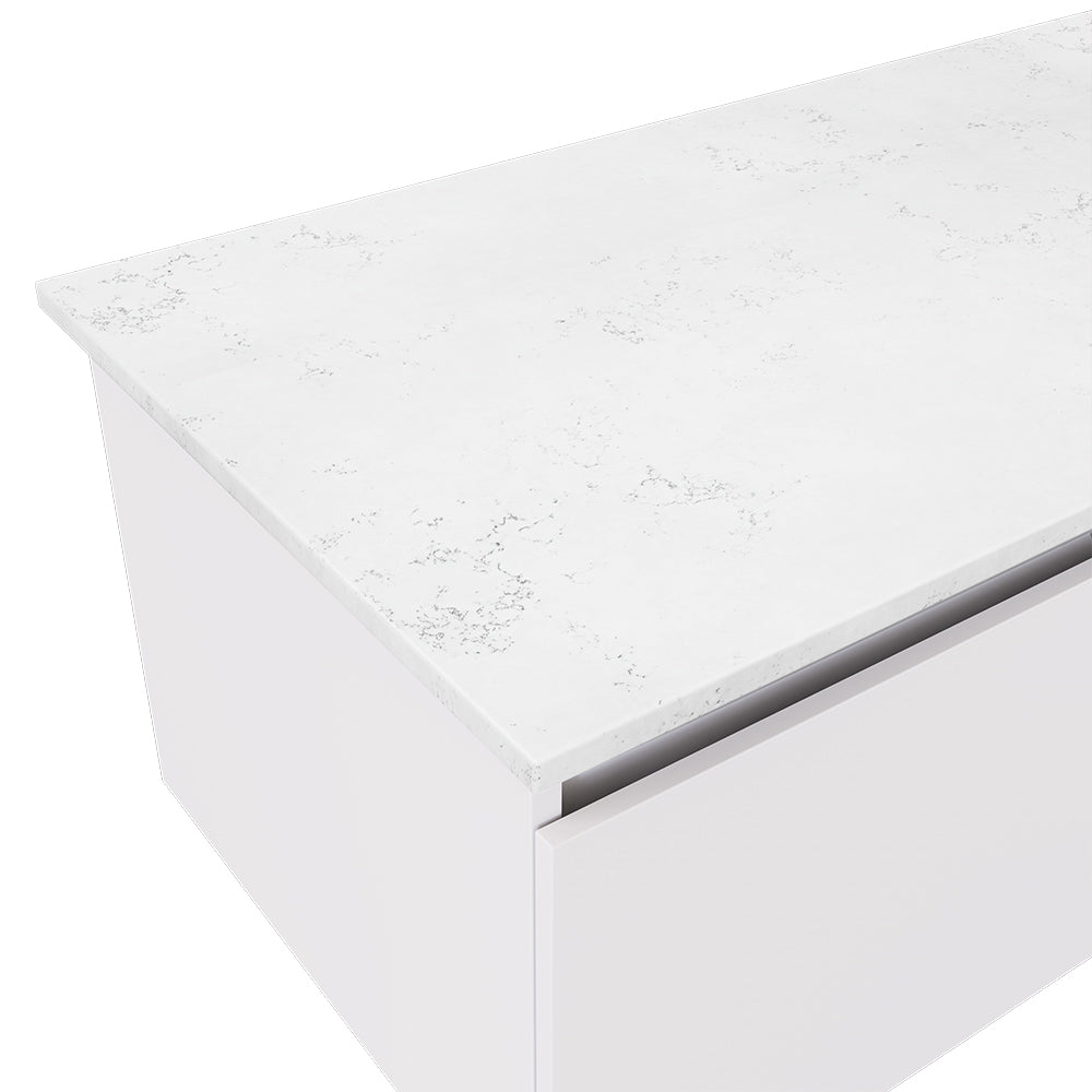 Silica Free Stone Vanity Tops - Rectangular Full Depth