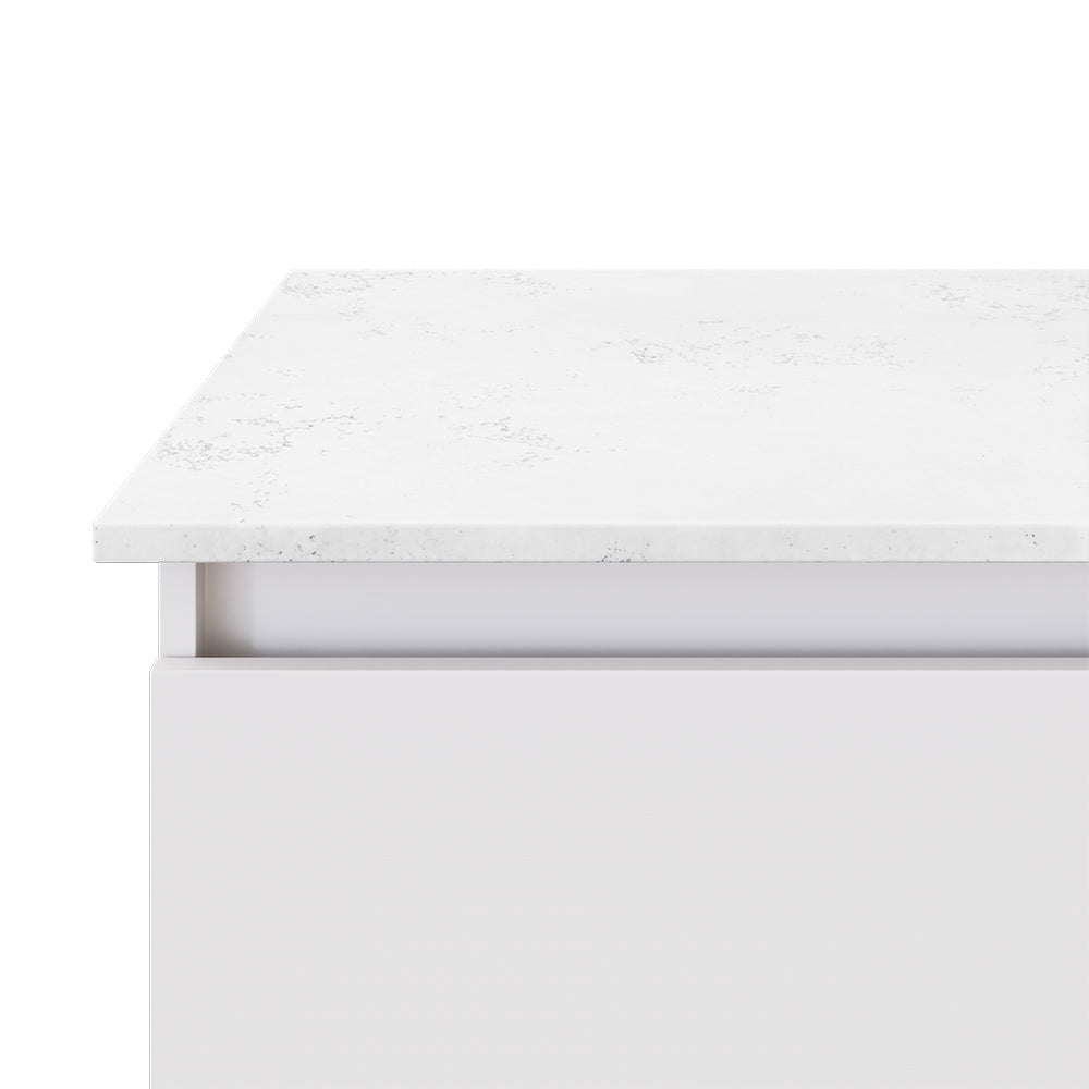 Silica Free Stone Vanity Tops - Rectangular Full Depth