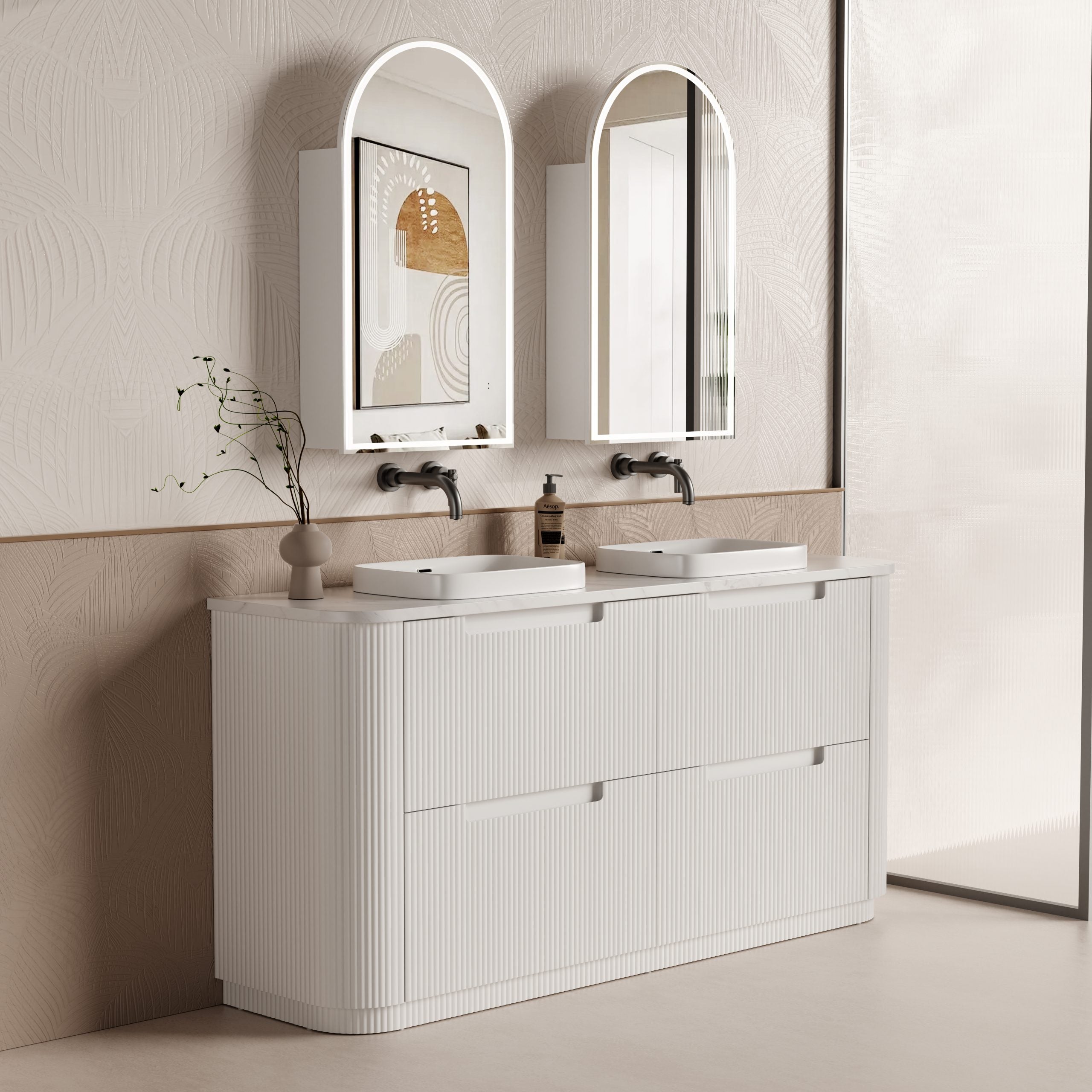 Curva Freestanding Vanity