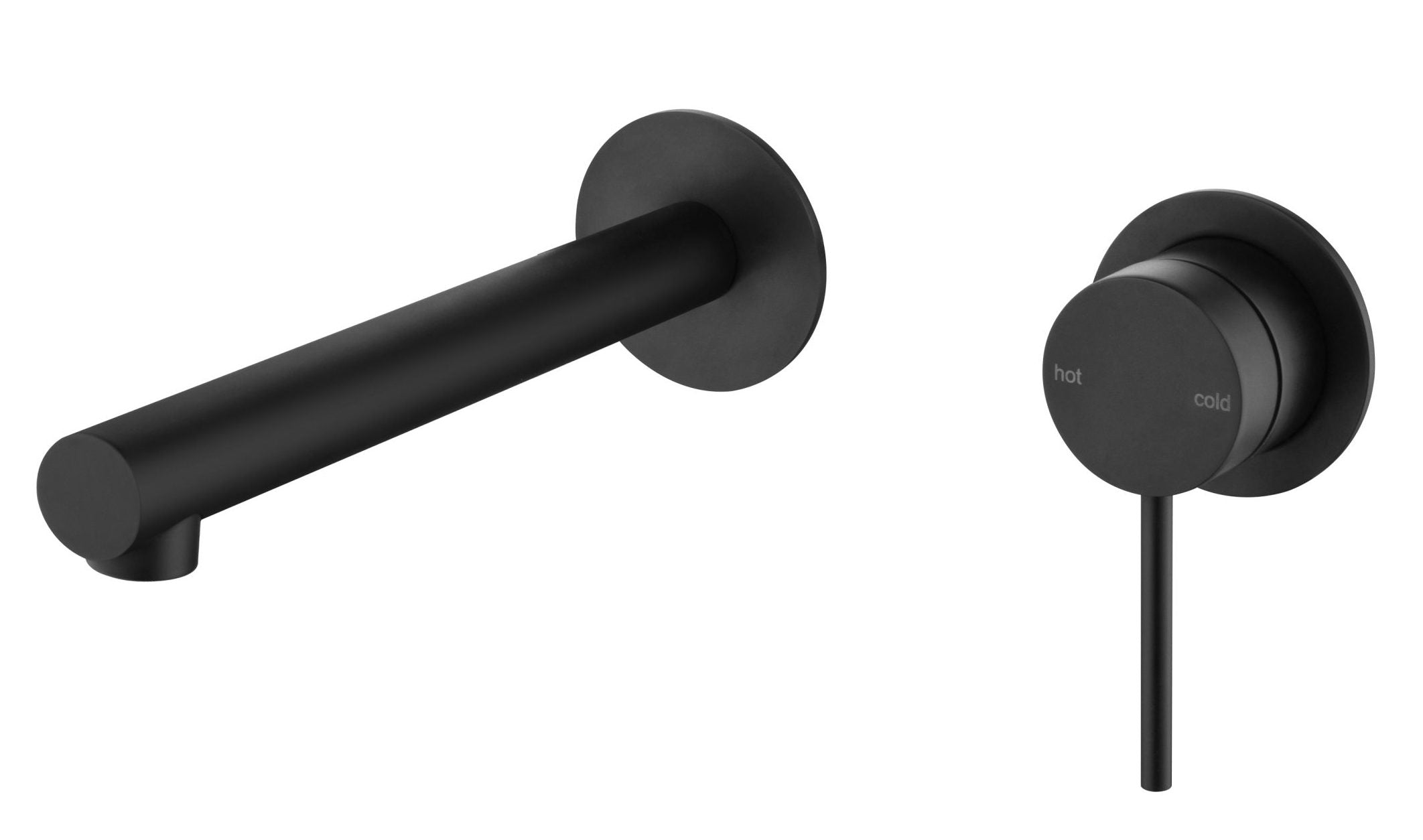 Mica Wall-Spout Combo - Straight Spout - 2P - TRIM KIT ONLY - Neche Interiors