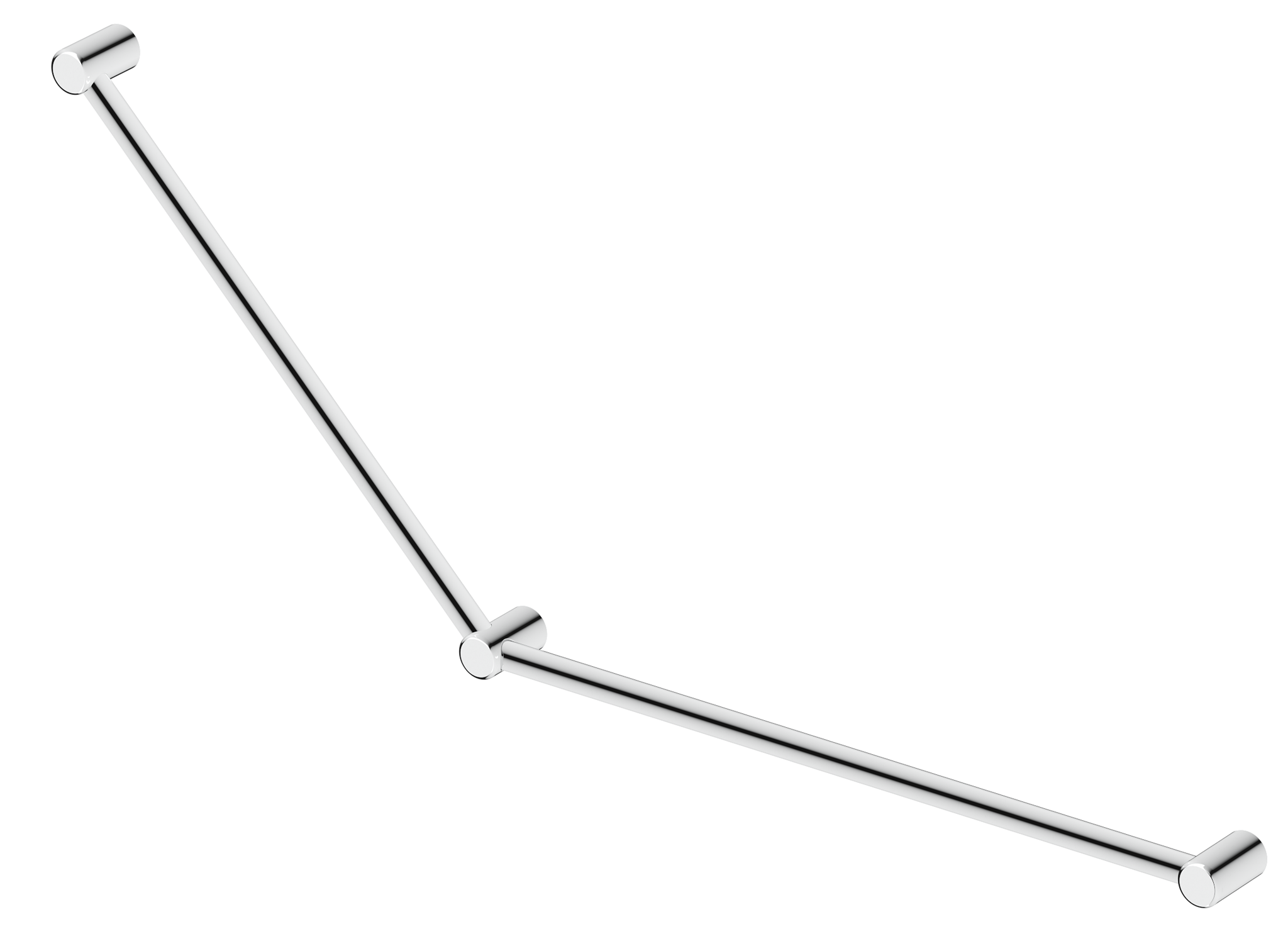 Mica Care Grab Rail - 45 Degree - 750x900mm - Neche Interiors
