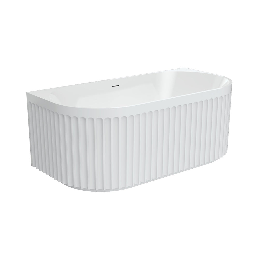 Eleanor Back-To-Wall Acrylic Bath