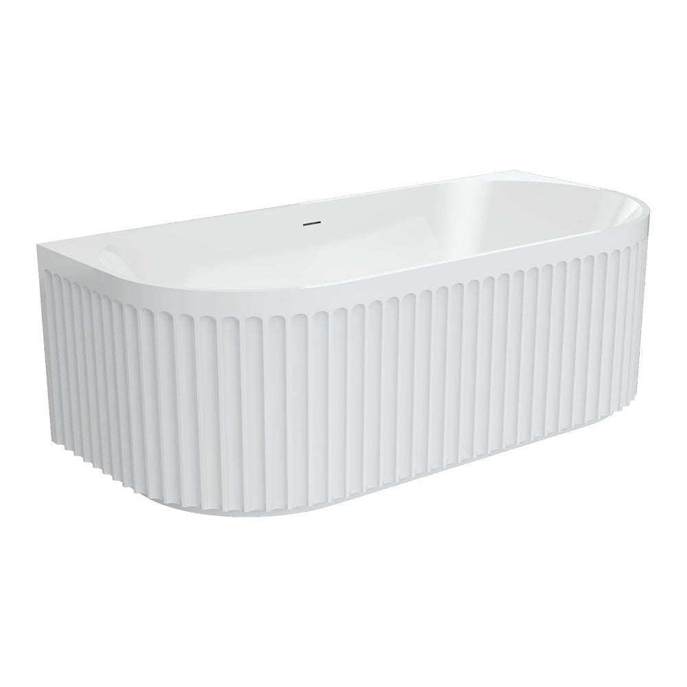 Eleanor Back-To-Wall Acrylic Bath