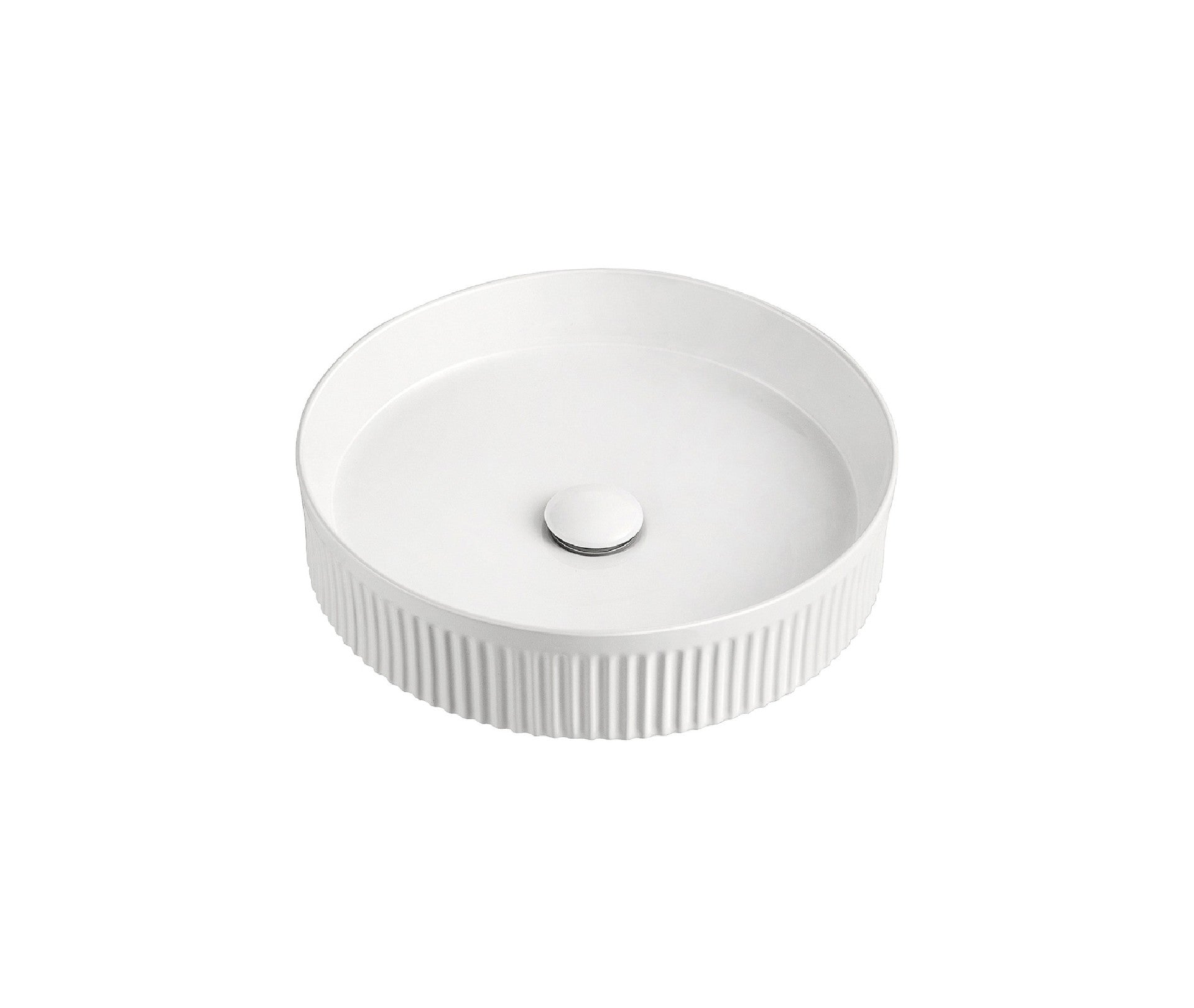 Round Fluted Counter Top Basin
