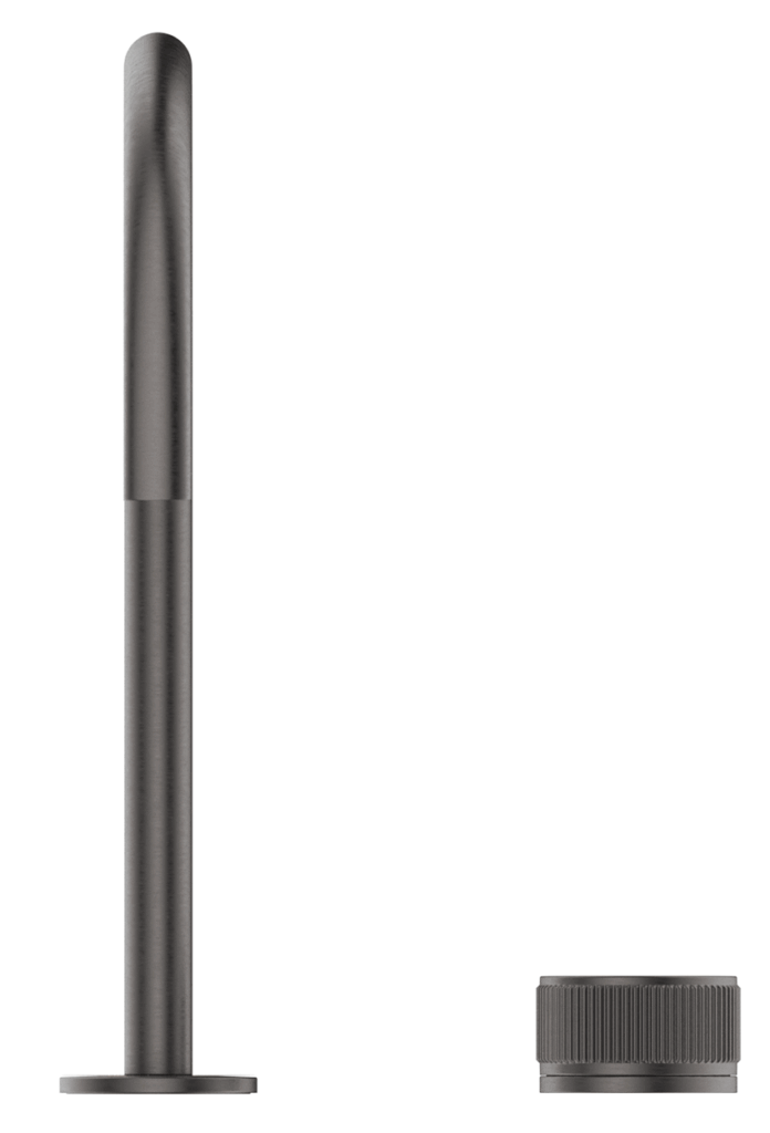 Mica Fluted Gooseneck Hob Sink/Basin Mixer Set - Neche Interiors