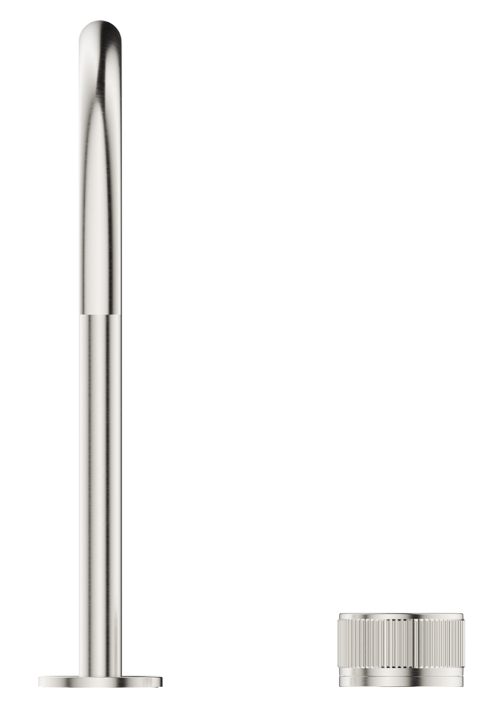 Mica Fluted Gooseneck Hob Sink/Basin Mixer Set - Neche Interiors