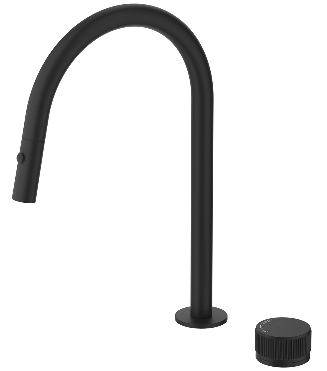 Mica Fluted Pull-Out Hob Mixer Set - Neche Interiors