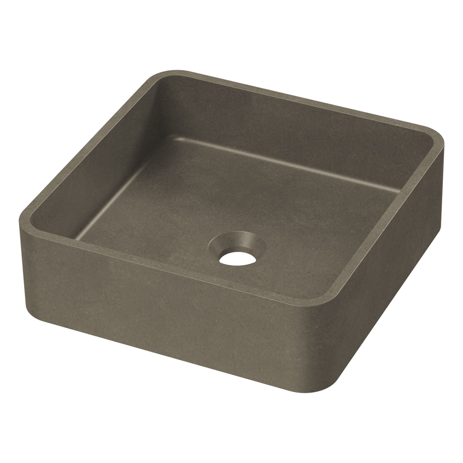 Zale Grey Concrete Above Counter Basin