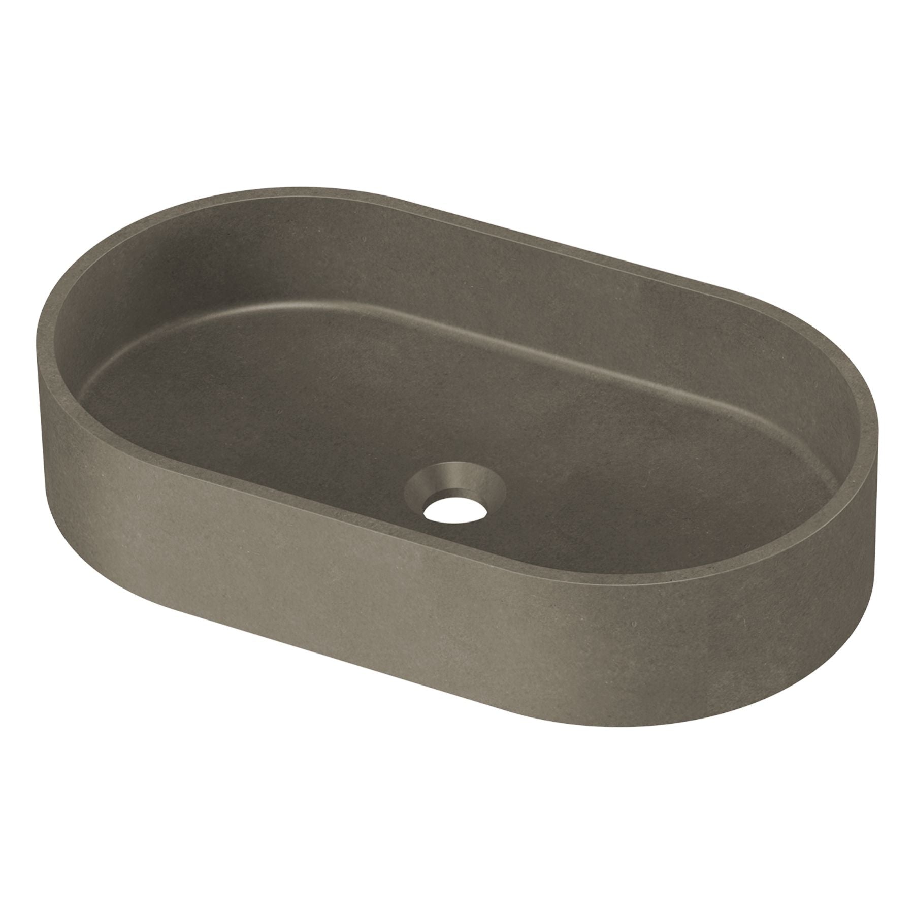 Zale Grey Concrete Above Counter Basin