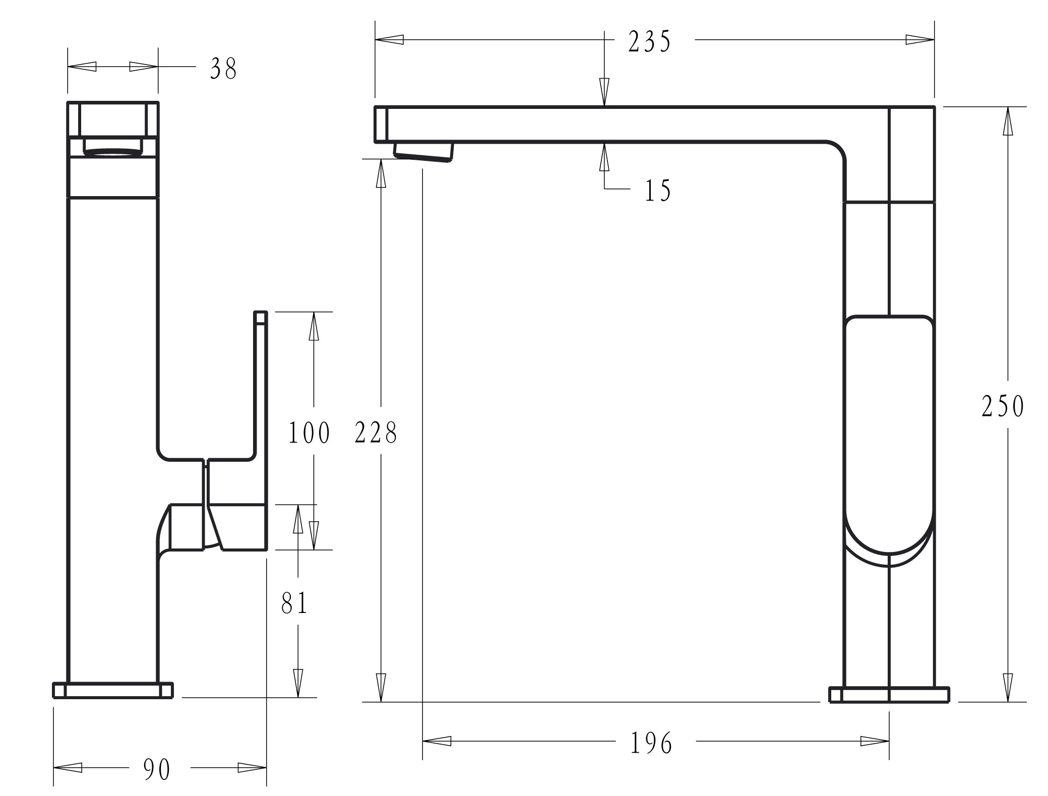 Flores Kitchen Mixer