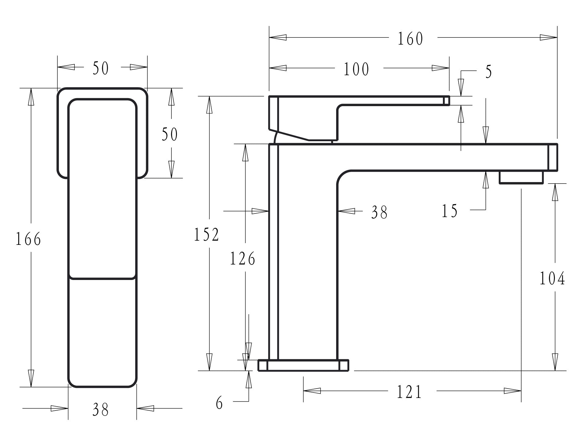 Ceram Basin Mixer