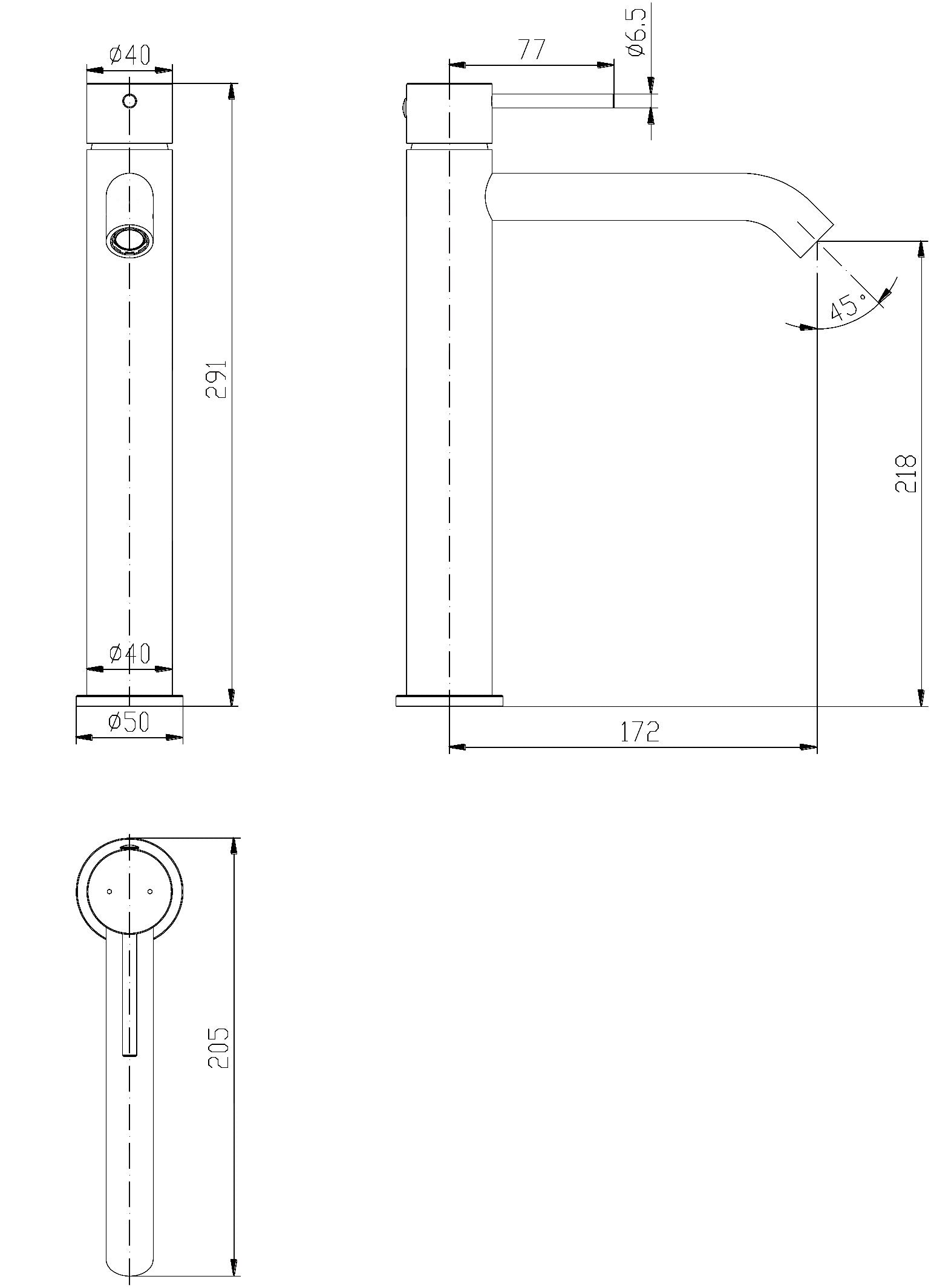 Hali Tall Basin Mixer