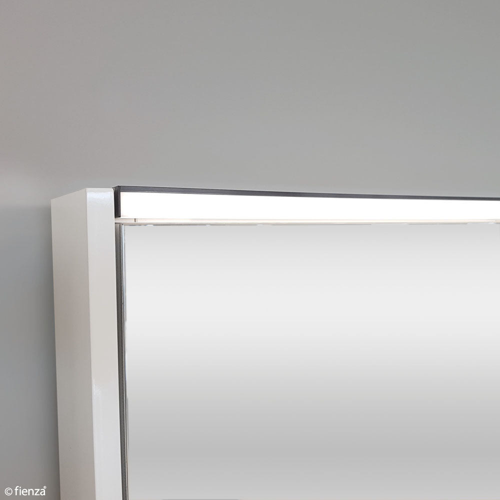 1200 LED Mirror Cabinet With Industrial Side Panels