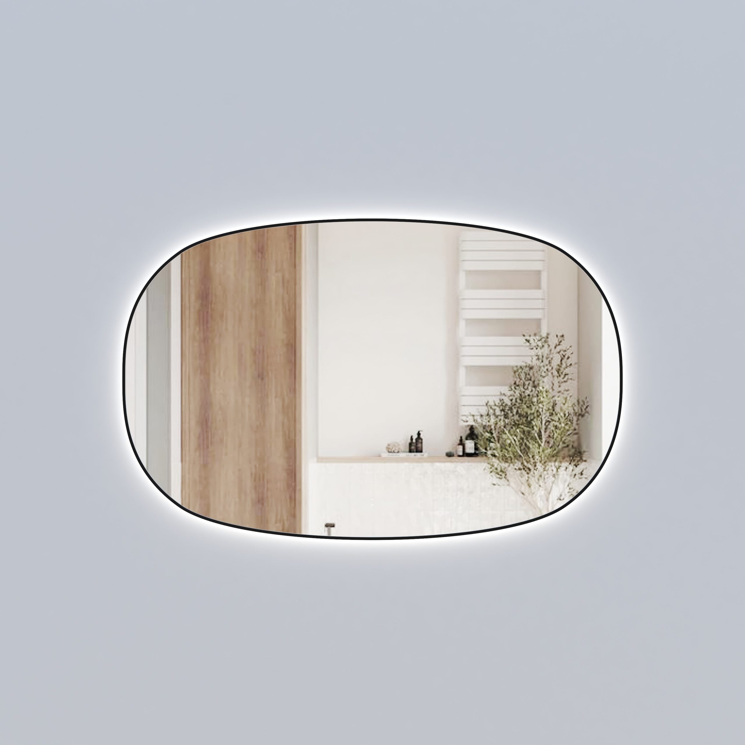 Valmont Horizontal 1100mm/1400mm LED Mirror - Neche Interiors
