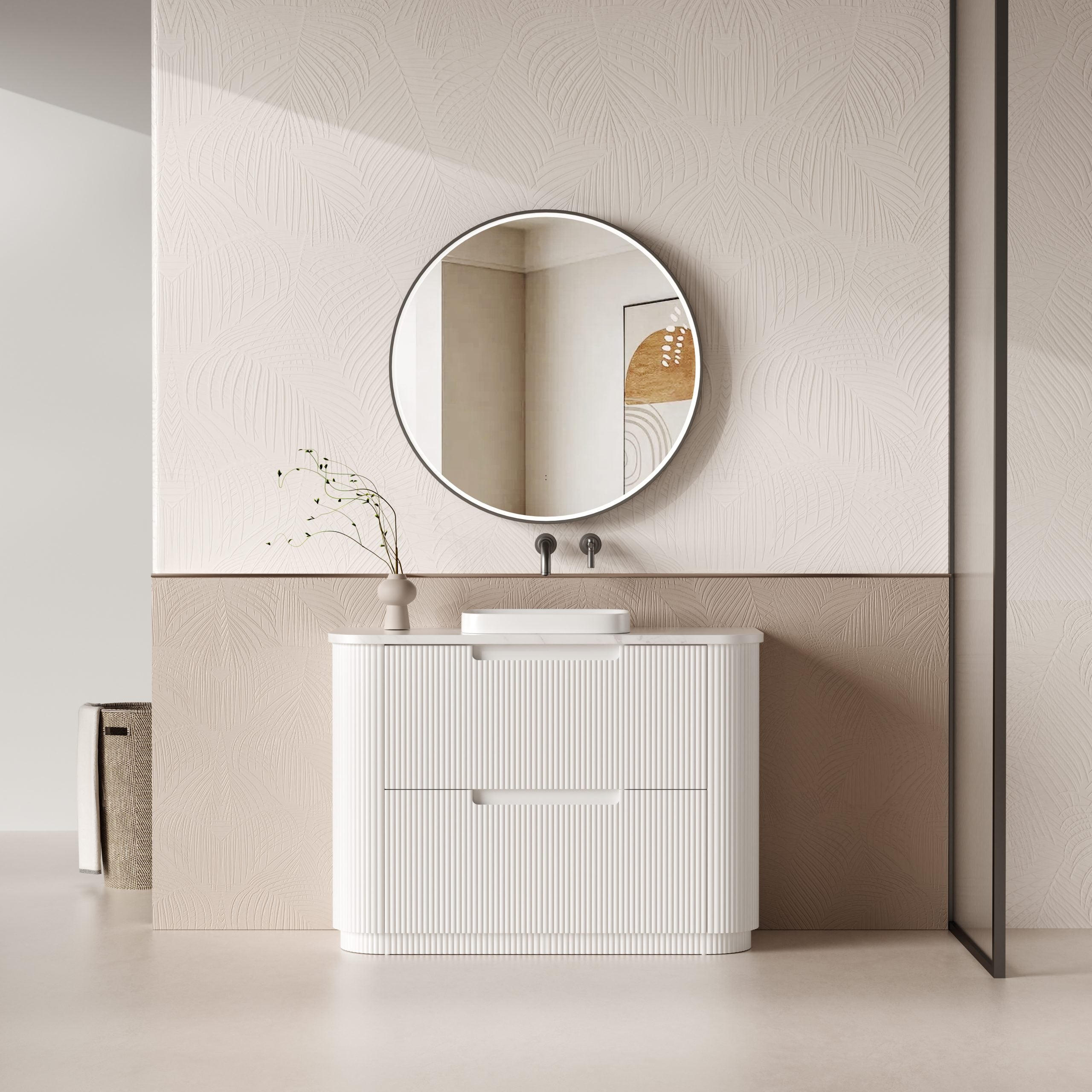 Curva Freestanding Vanity