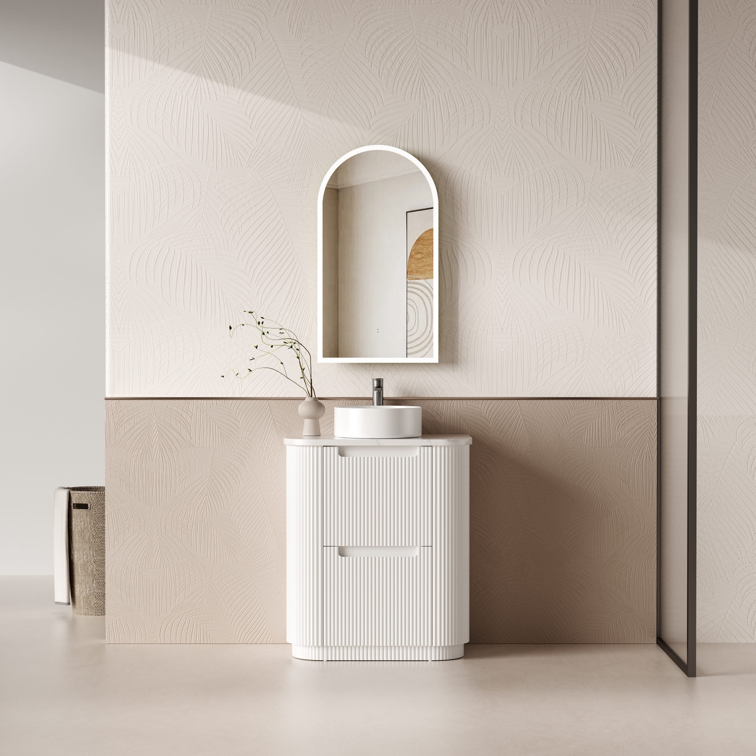 Curva Freestanding Vanity