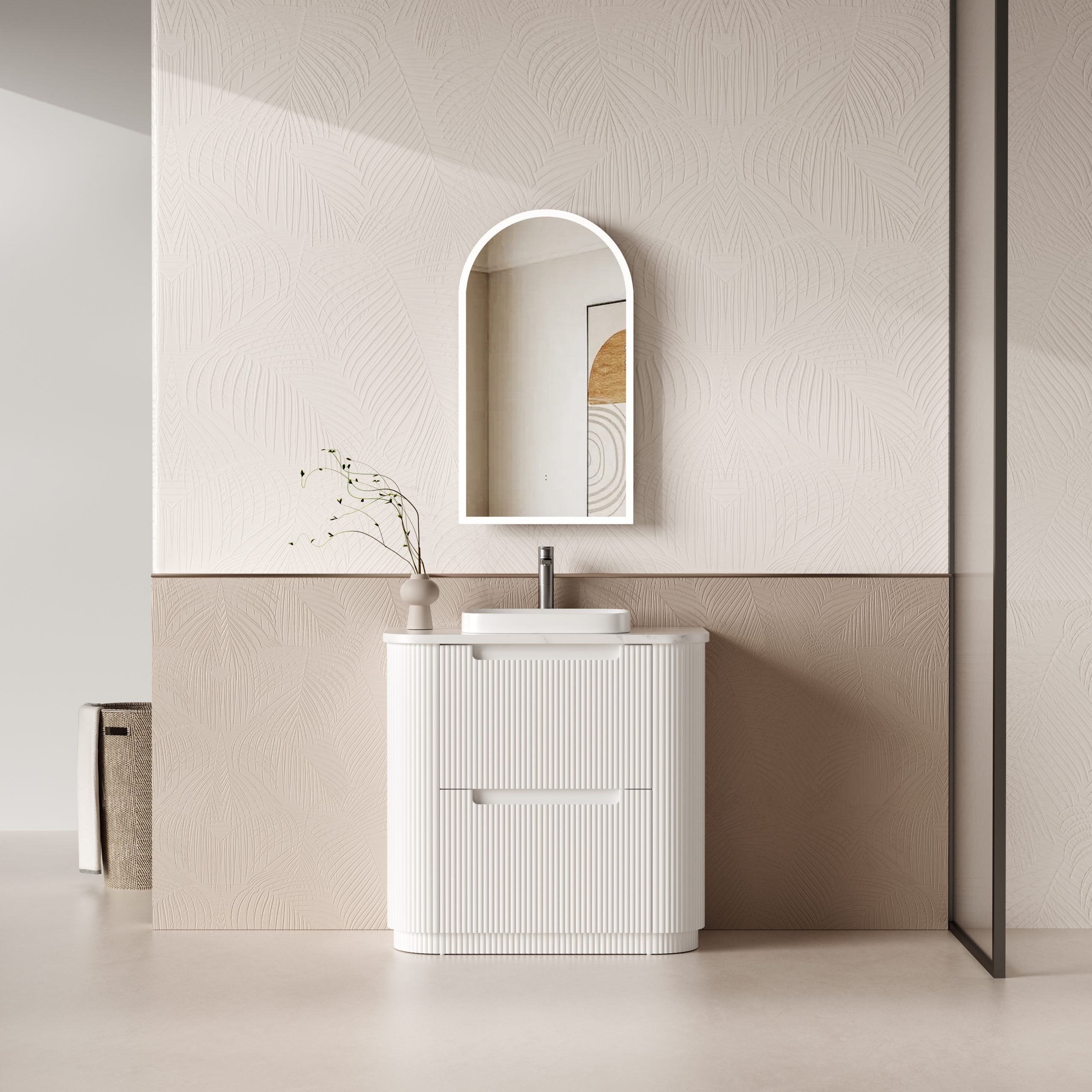 Curva Freestanding Vanity