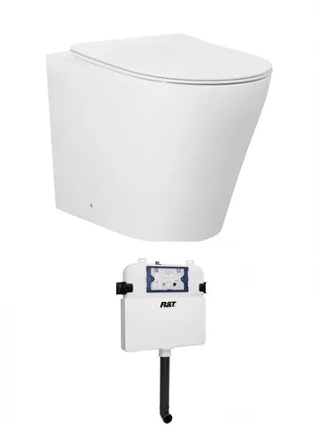 Alzano In Wall Tornado Flush Toilet System