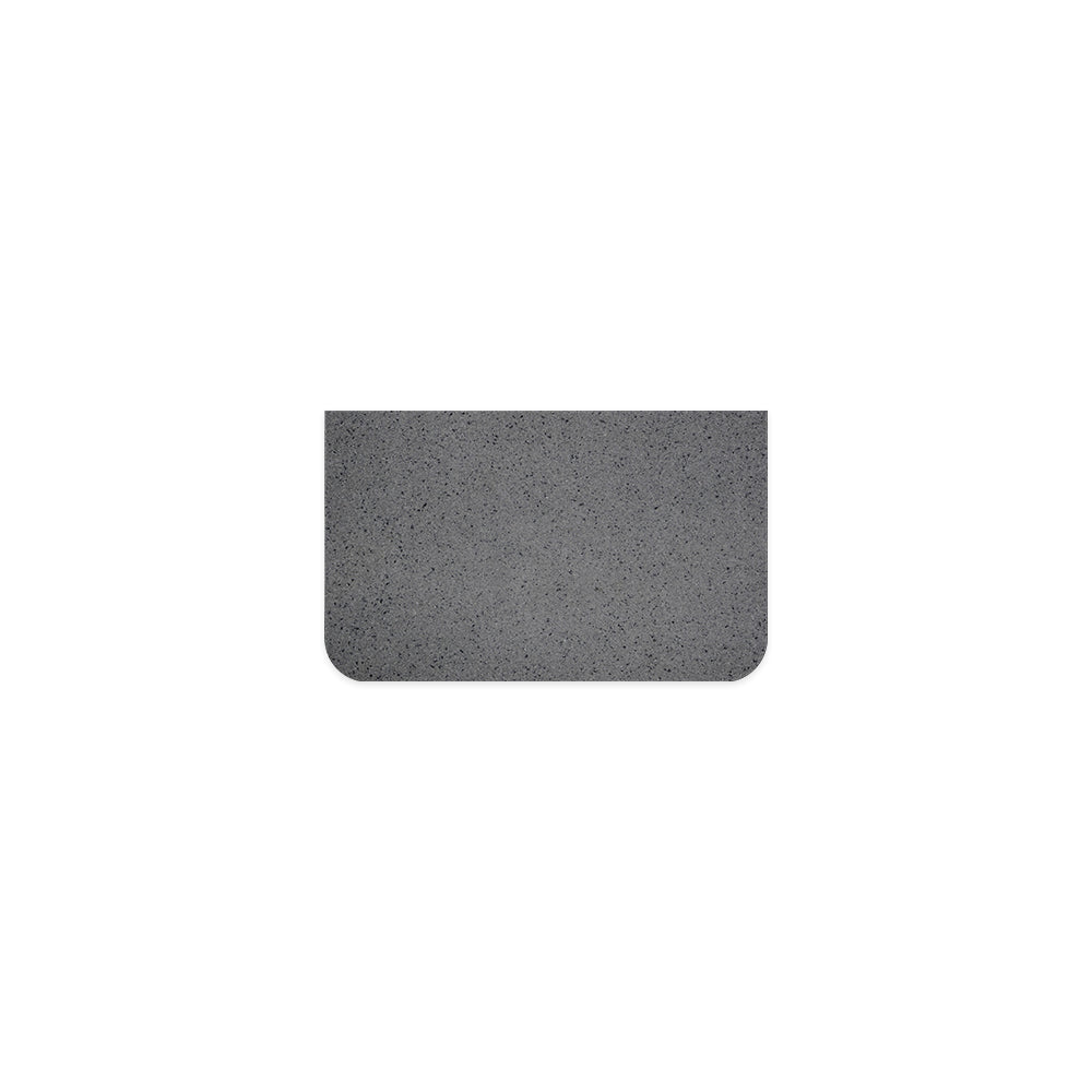 Moonscape Solid Surface Top Curved Full Depth