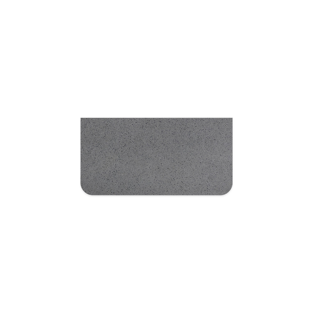 Moonscape Solid Surface Top Curved Full Depth - Neche Interiors