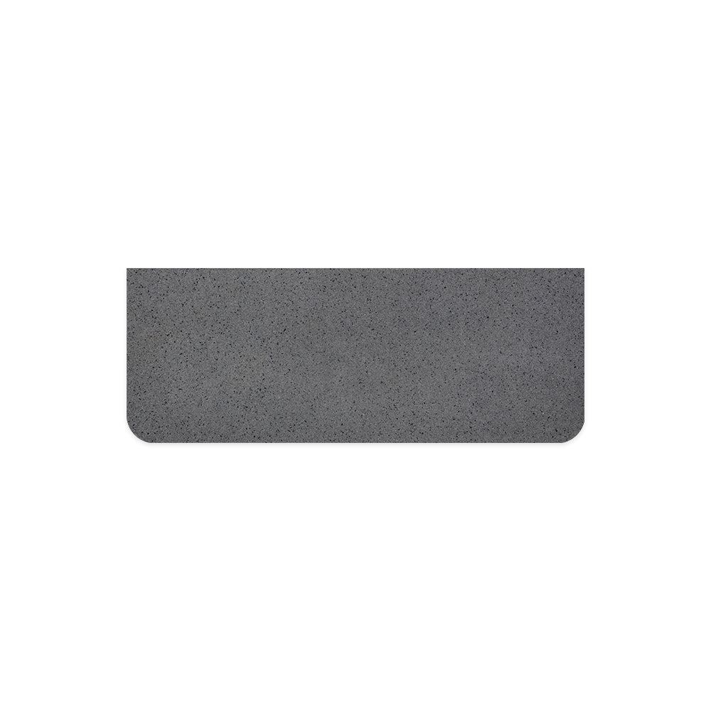 Moonscape Solid Surface Top Curved Full Depth - Neche Interiors