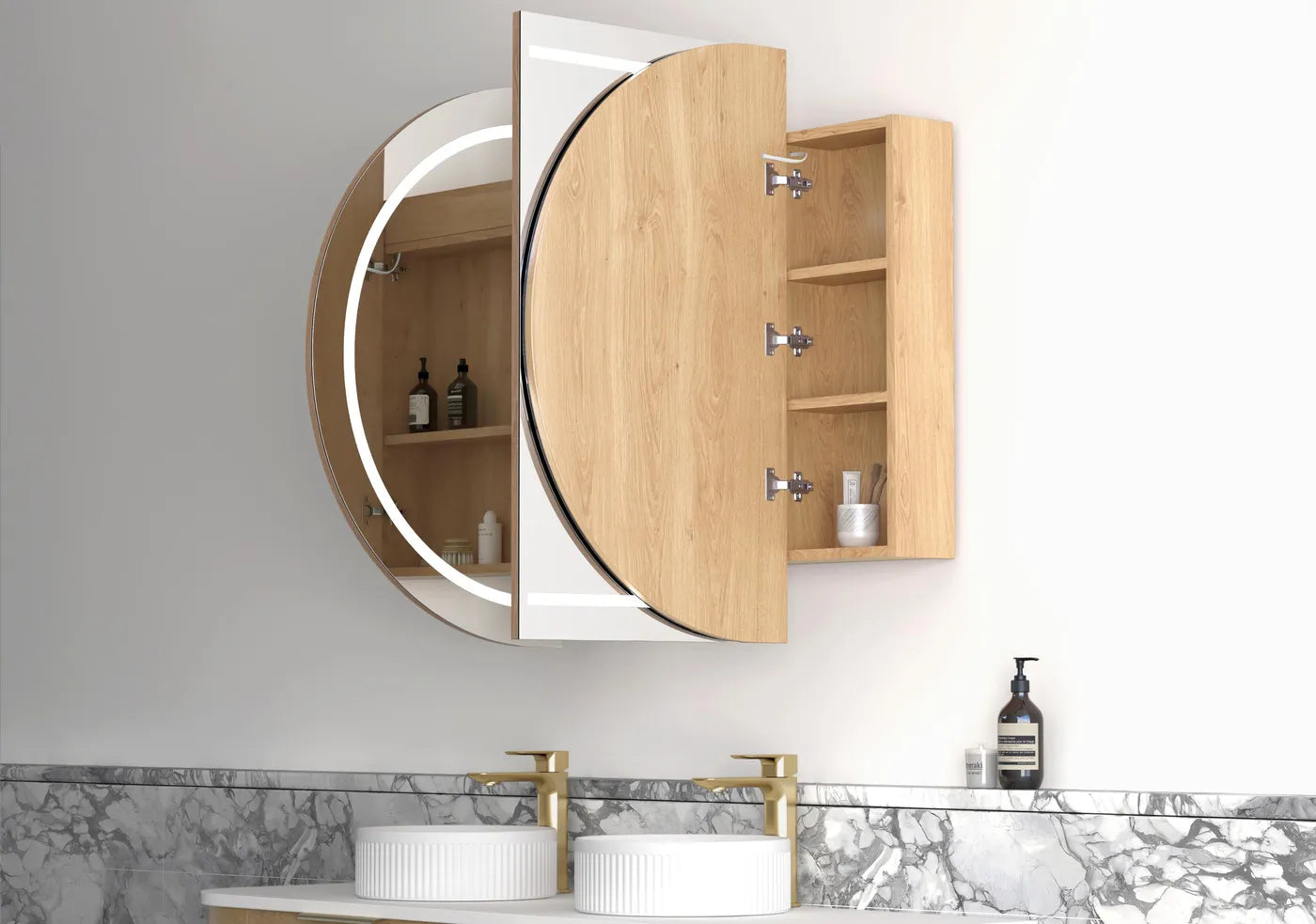 Bondi LED Shaving Cabinet - Premium Edition