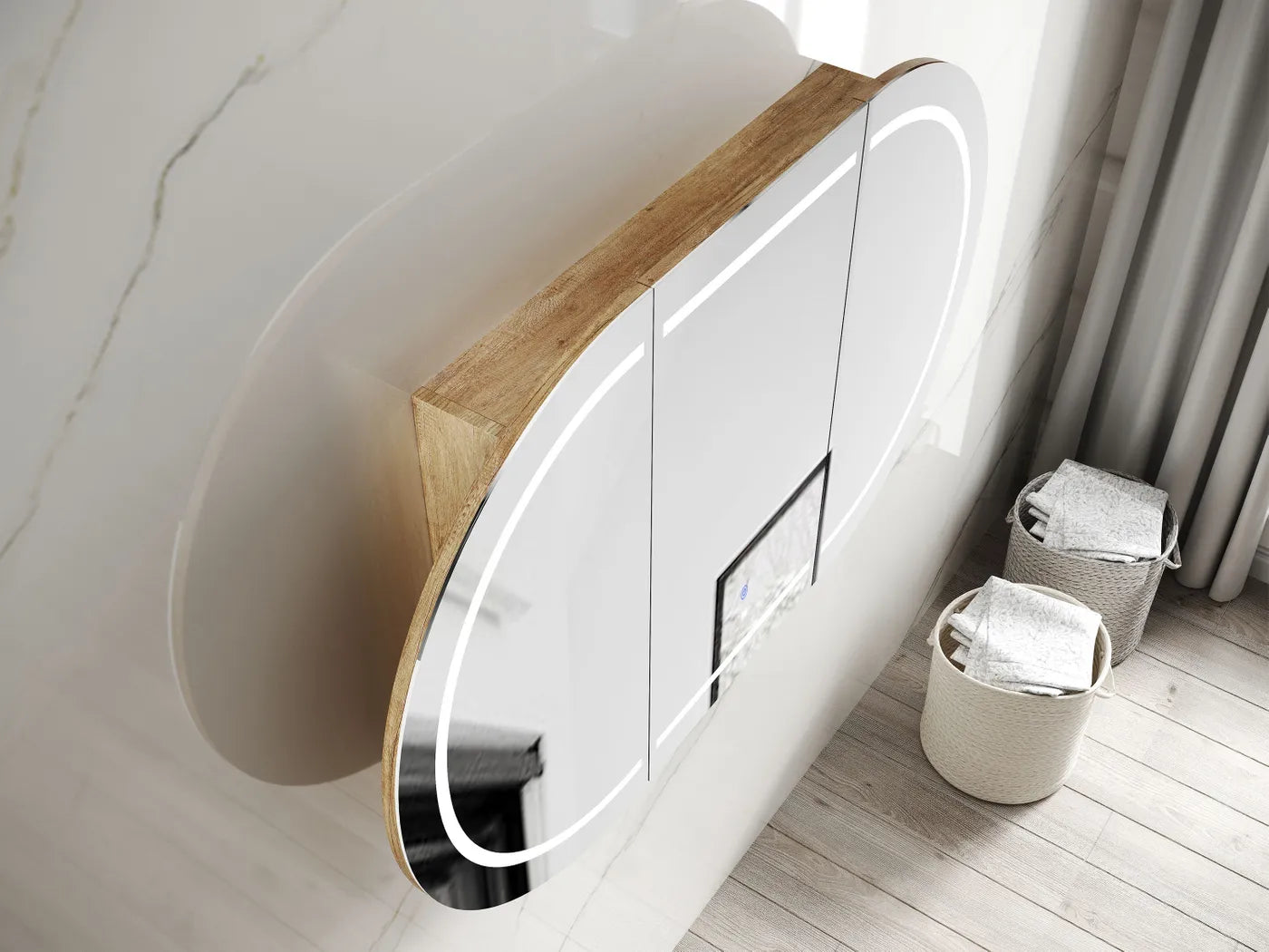 Bondi LED Shaving Cabinet - Premium Edition