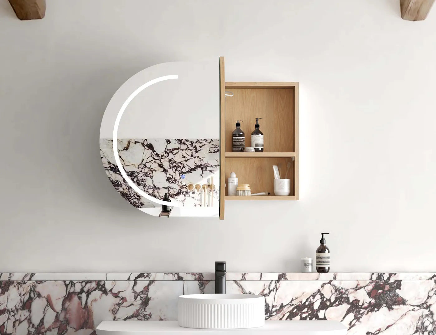 Bondi LED Shaving Cabinet - Premium Edition