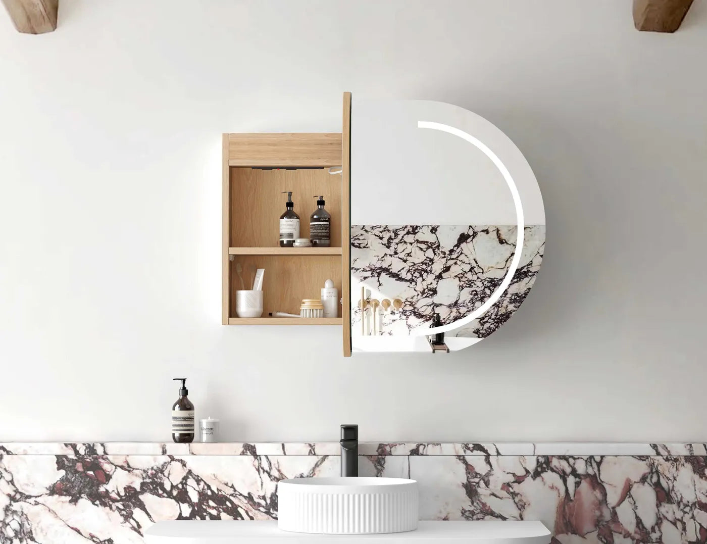Bondi LED Shaving Cabinet - Premium Edition