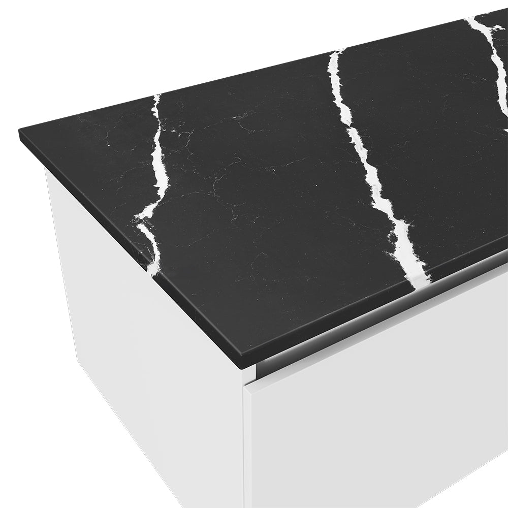 Silica Free Stone Vanity Tops - Rectangular Full Depth