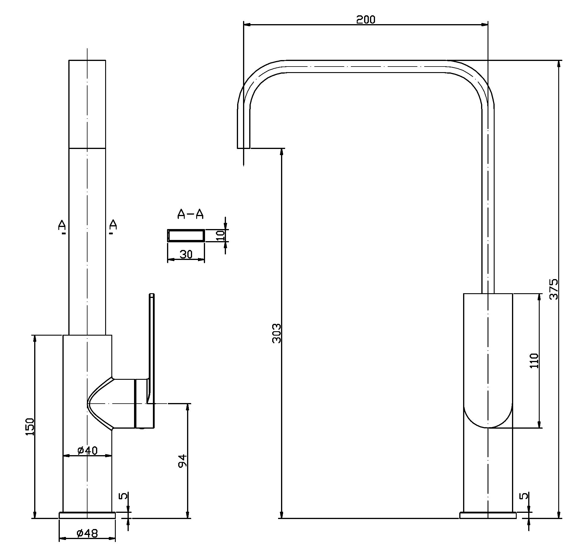 Ruki Sink Mixer