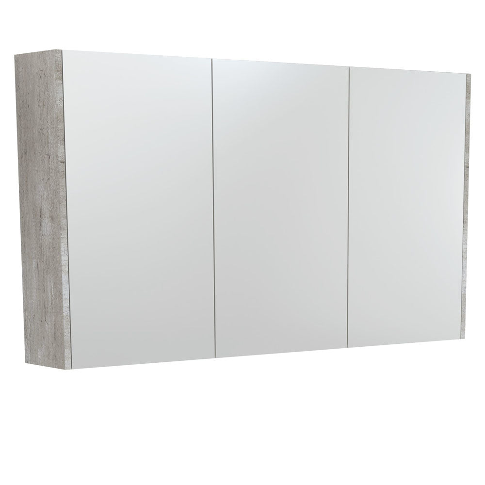 1200 Mirror Cabinet With Industrial Side Panels