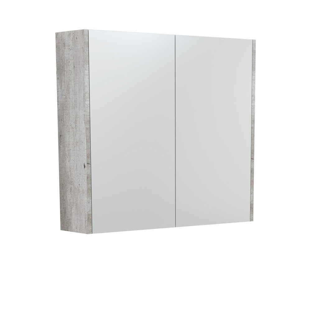 750 Mirror Cabinet With Industrial Side Panels