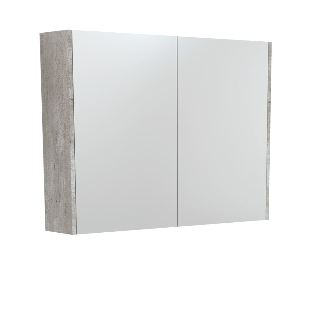 900 Mirror Cabinet With Industrial Side Panels